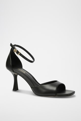 Sandales à talons - Noir