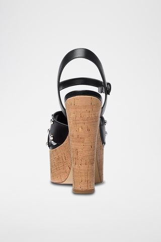 Sandales à talons - Noir