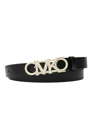 Ceinture en cuir - Noir