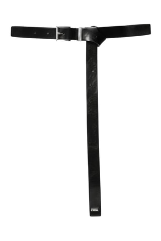 Ceinture en cuir - Noir