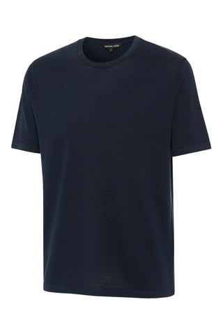 T-shirt en lin - Bleu marine