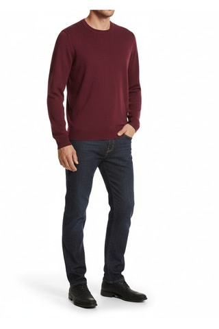 Pull en mérinos - Bordeaux