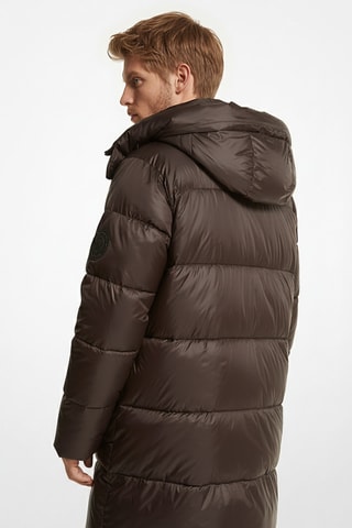 Doudoune à capuche - Marron