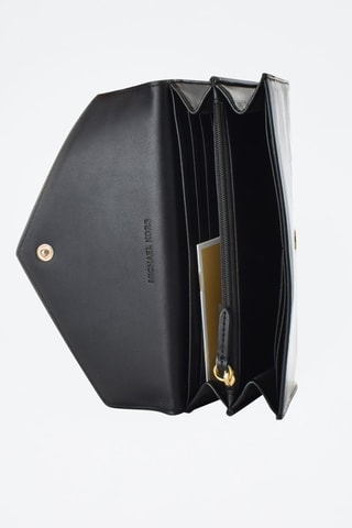 Portefeuille en cuir Noir