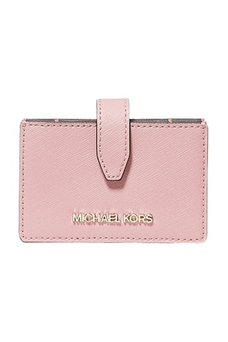 Portefeuille en cuir Jet Set Travel - Rose