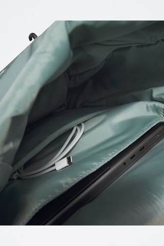 Sac à dos roll-top - Vert d’eau