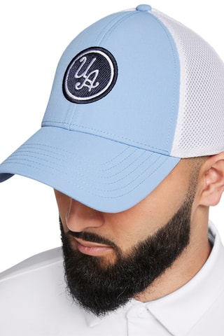 Casquette - Ciel et blanc