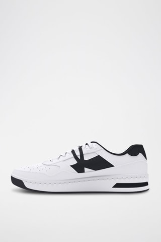 Baskets en cuir - Blanc et noir