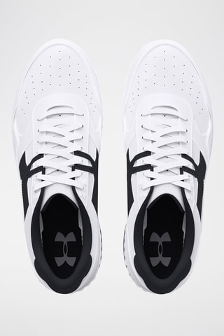 Baskets en cuir - Blanc et noir