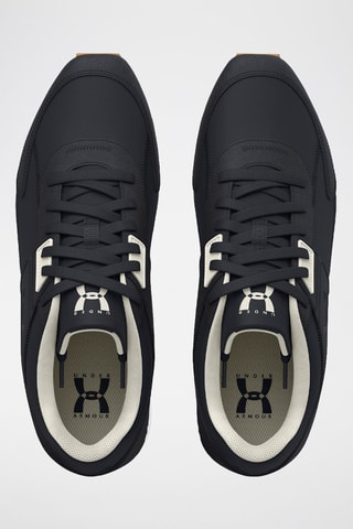 Baskets en cuir Essential - Noir