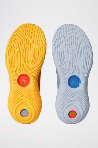 Chaussures de basketball en cuir Curry Pinnacle - Bleu cobalt