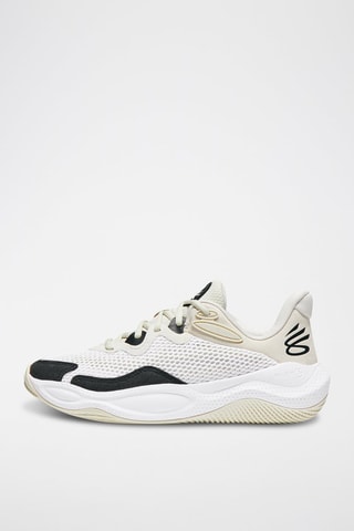 Chaussures de basketball Curry Essentials - Blanc et noir