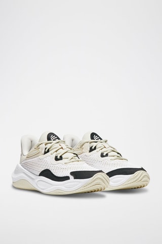 Chaussures de basketball Curry Essentials - Blanc et noir