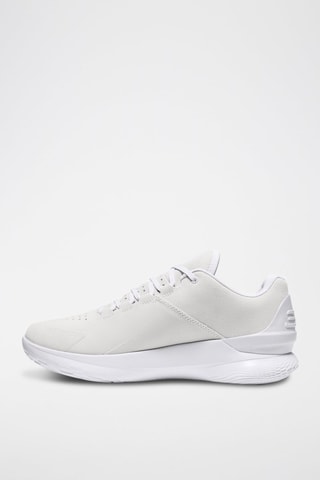 Chaussures de basketball en cuir Curry Pinnacle - Gris clair