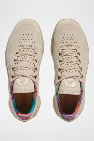 Chaussures de basketball en nubuck Curry Pinnacle - Marron clair