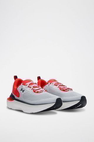 Chaussures de running Infinite - Gris clair et rouge