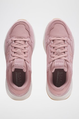 Chaussures d'entraînement en nubuck Edge - Rose