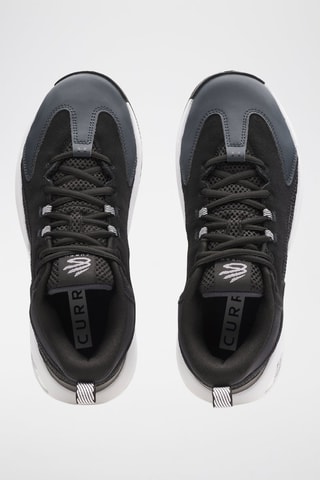 Chaussures de basketball montantes en cuir Stephen Curry - Noir