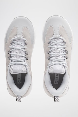 Chaussures de basketball en cuir Curry Essentials - Gris clair