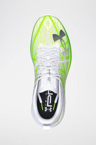 Chaussures de running Velociti - Blanc et vert clair