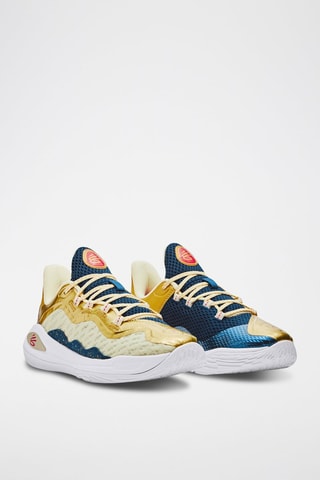 Chaussures de basketball - BLeu et doré