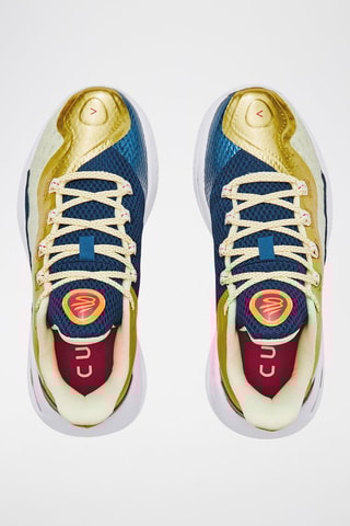 Chaussures de basketball - BLeu et doré