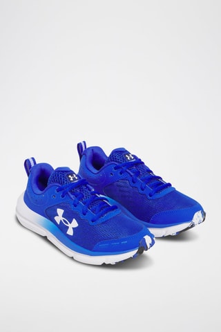 Chaussures de course en nubuck - Bleu roi