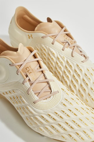 Chaussures de football Elite 3 - Ecru et doré