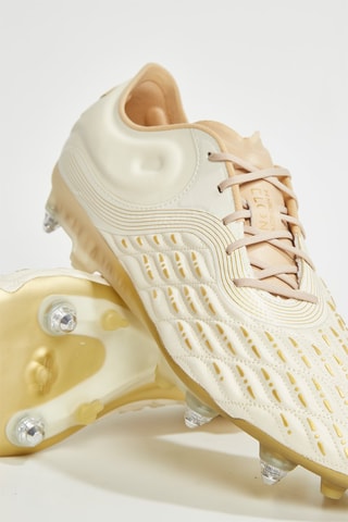 Chaussures de football Elite 3 - Ecru et doré