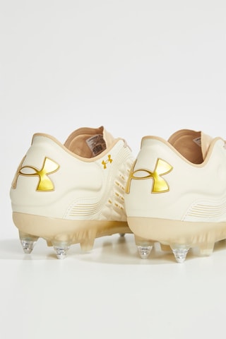 Chaussures de football Elite 3 - Ecru et doré