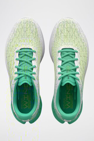 Chaussures de running - Blanc et vert clair