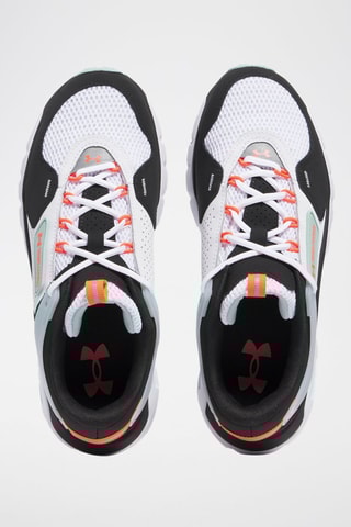 Chaussures de running en cuir - Blanc