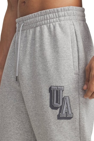 Pantalon polaire oversize Icon - Gris chiné