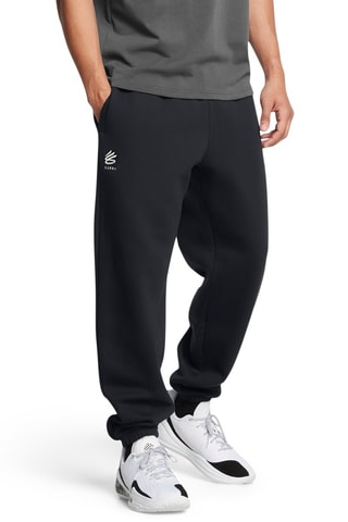 Pantalon polaire de basketball Stephen Curry - Noir