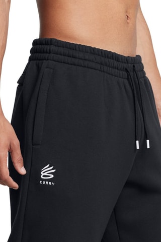 Pantalon polaire de basketball Stephen Curry - Noir