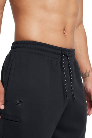 Pantalon polaire de basketball Curry - Noir