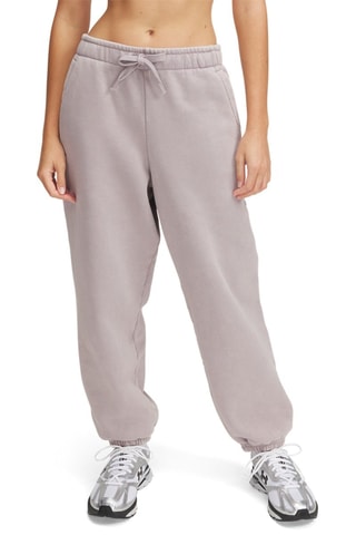 Pantalon oversize polaire - Gris clair