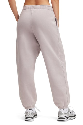 Pantalon oversize polaire - Gris clair