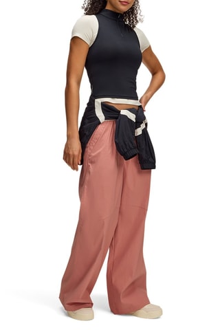 Pantalon wide legs - Rose