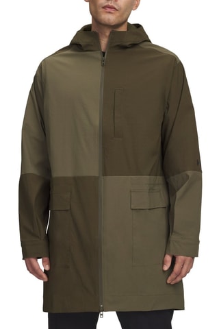 Coupe-vent à capuche Unstoppable Woven - Vert