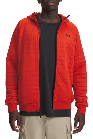 Veste polaire à capuche Unstoppable - Rouge