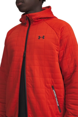 Veste polaire à capuche Unstoppable - Rouge