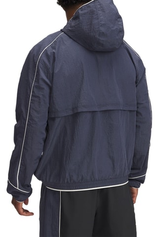 Veste de running à capuche  - Gris