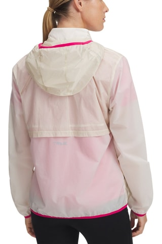 Veste de running à capuche - Blanc