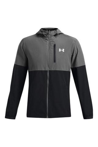 Veste à capuche - Gris et noir