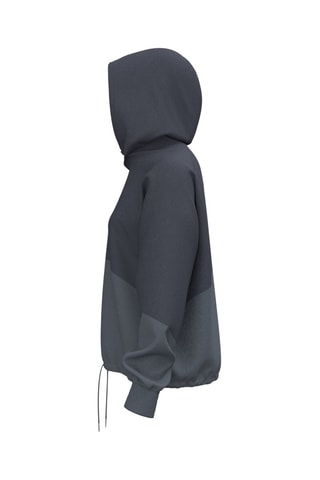 Coupe-vent à capuche Rival Woven - Gris foncé