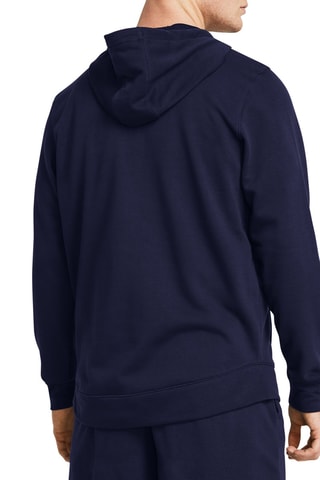 Veste à capuche Rival - Bleu marine et blanc