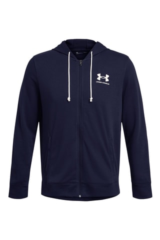 Veste à capuche Rival - Bleu marine et blanc