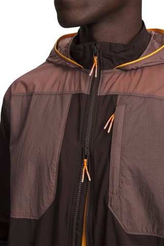 Veste à capuche Trail - Marron