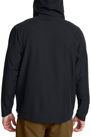 Coupe-vent à capuche Unstoppable - Noir